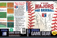 Majors Pro Baseball, The - Game Gear | VideoGameX