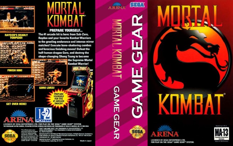 Mortal Kombat - Game Gear | VideoGameX