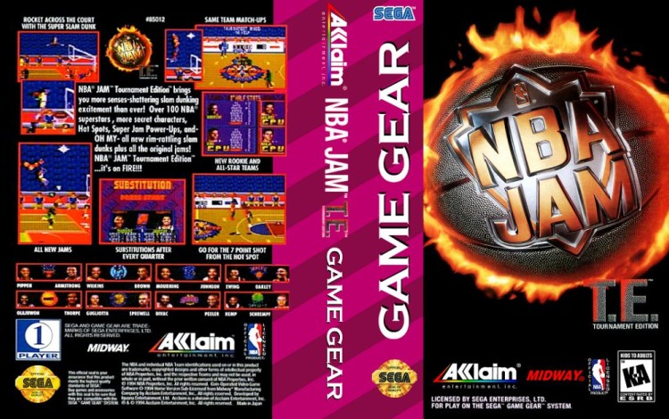 NBA Jam: Tournament Edition - Game Gear | VideoGameX