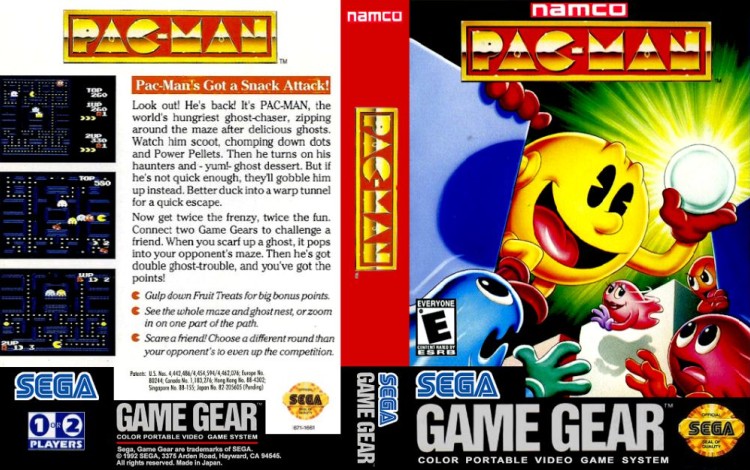 Pac-Man - Game Gear | VideoGameX
