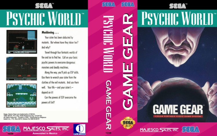 Psychic World - Game Gear | VideoGameX