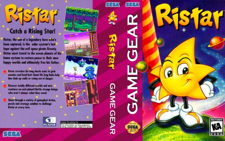 Ristar - Game Gear | VideoGameX