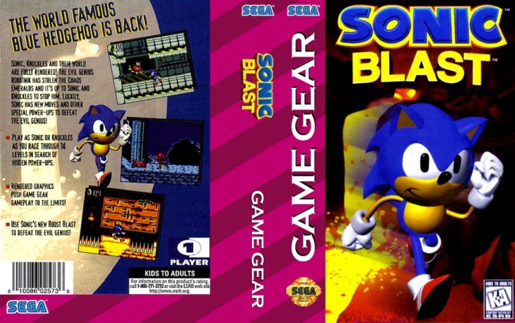 Sonic Blast - Game Gear | VideoGameX