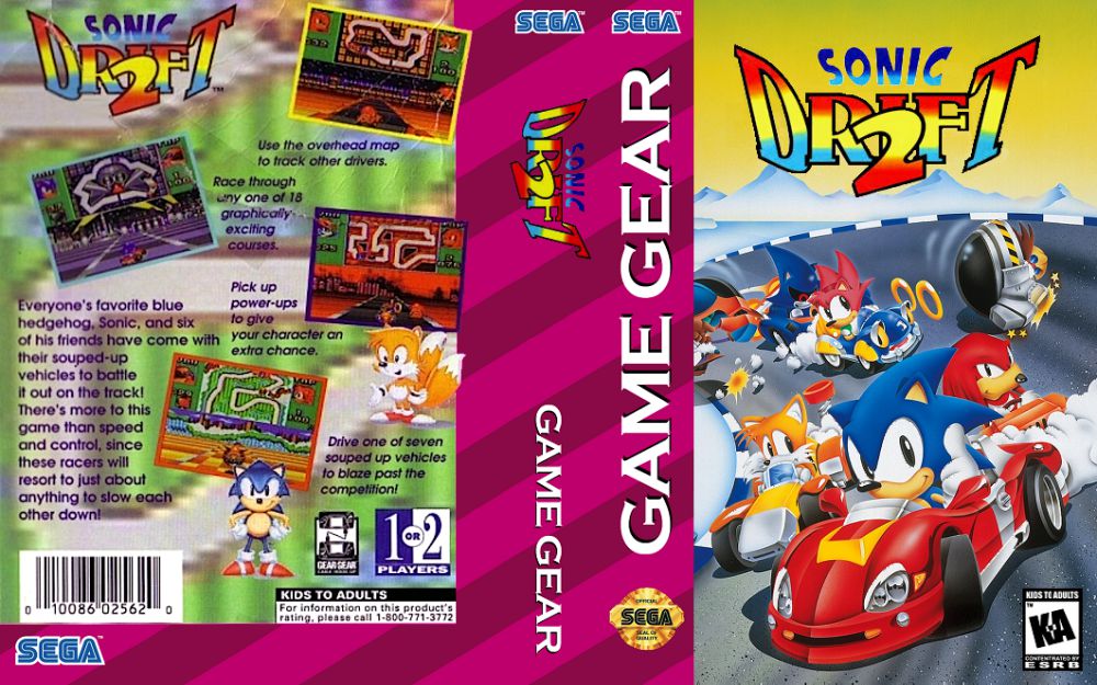 Sonic Drift 2 Sega Game Gear For Sale