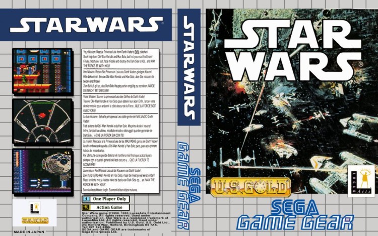 Star Wars - Game Gear | VideoGameX