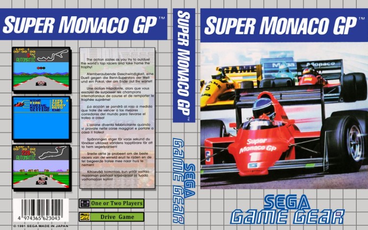 Super Monaco GP - Game Gear | VideoGameX