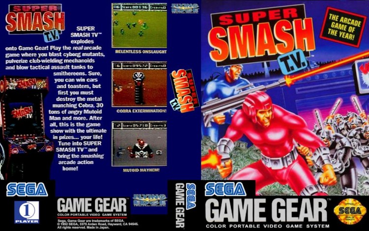 Super Smash TV - Game Gear | VideoGameX