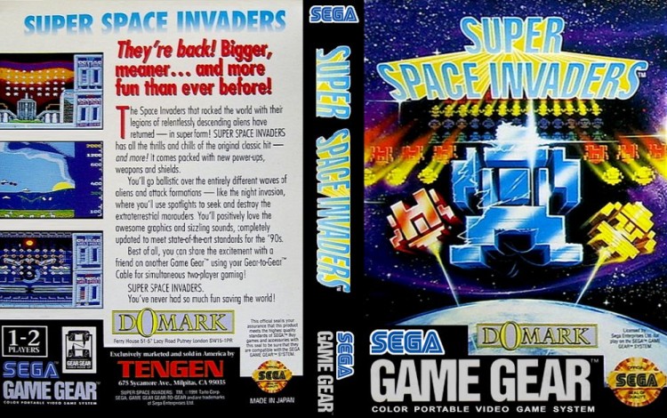 Super Space Invaders - Game Gear | VideoGameX