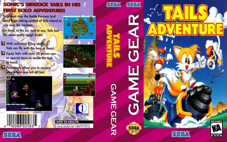 Tails Adventure - Game Gear | VideoGameX