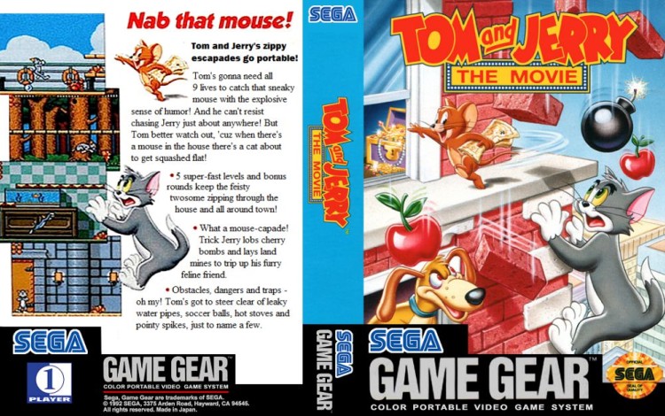 Tom and Jerry: The Movie - Game Gear | VideoGameX