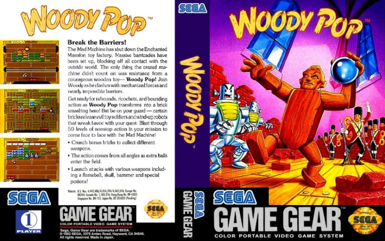 Woody Pop - Game Gear | VideoGameX
