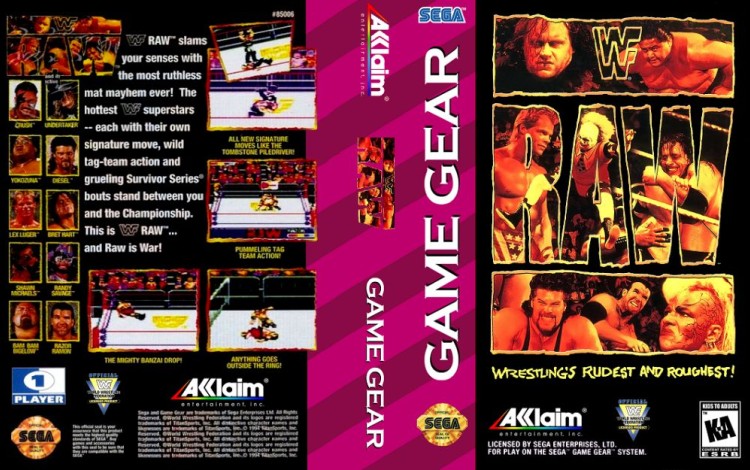 WWF Raw - Game Gear | VideoGameX