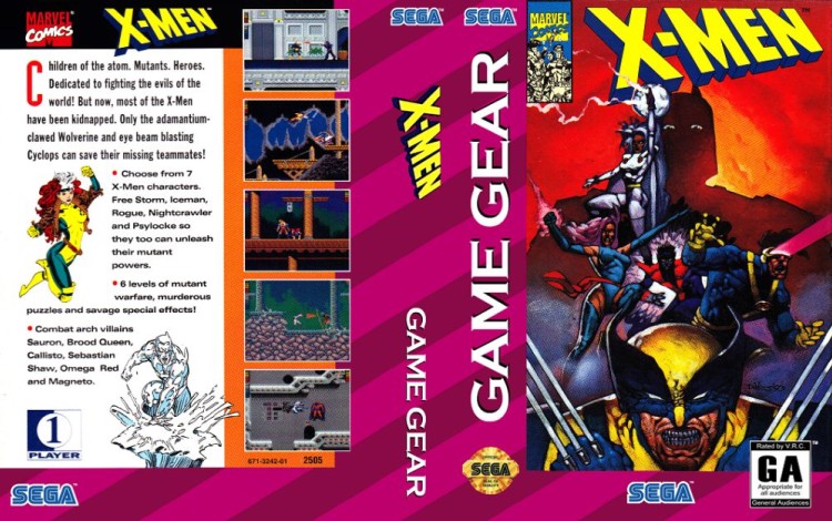 X-Men - Game Gear | VideoGameX