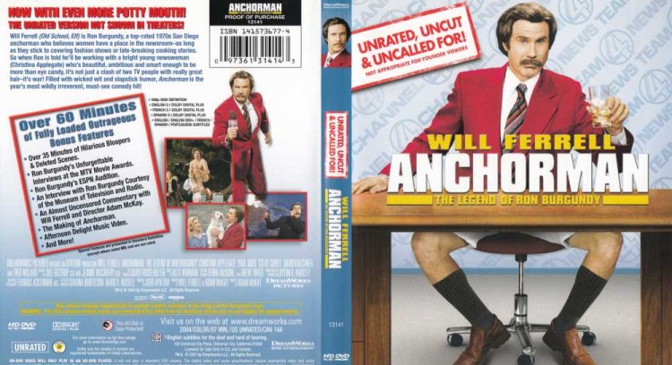 Anchorman - HD DVD Movies | VideoGameX