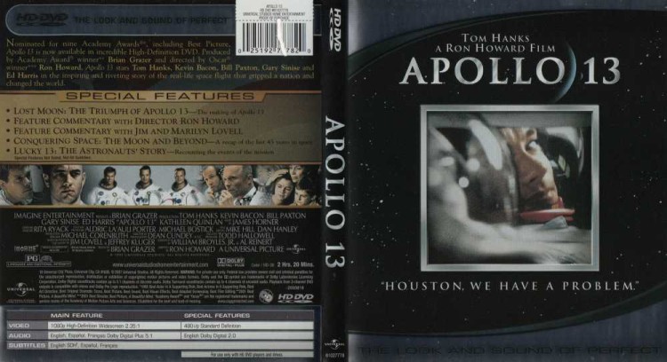 Apollo 13 - HD DVD Movies | VideoGameX