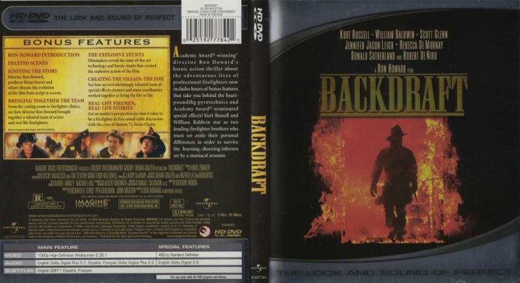 Backdraft - HD DVD Movies | VideoGameX