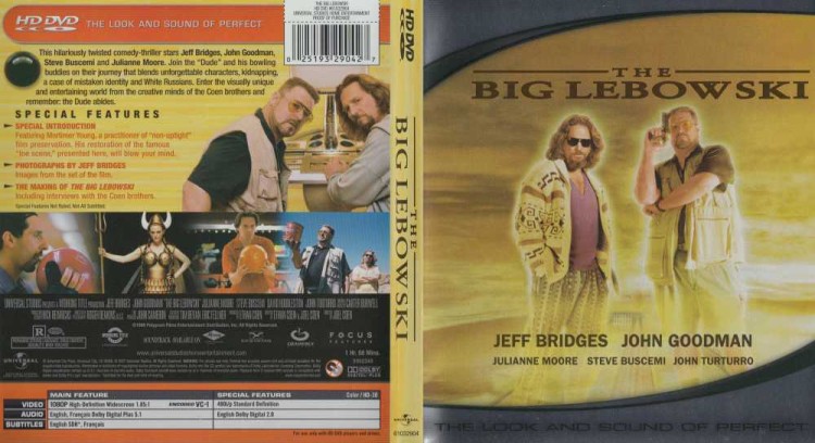 Big Lebowski - HD DVD Movies | VideoGameX