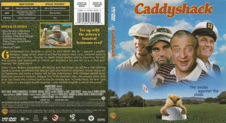 Caddyshack - HD DVD Movies | VideoGameX