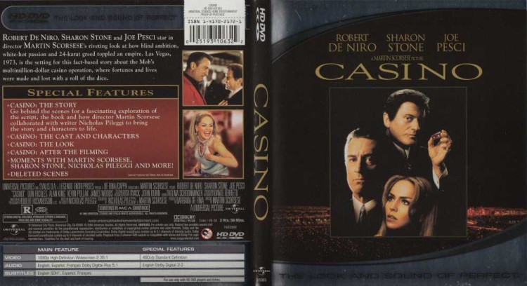 Casino - HD DVD Movies | VideoGameX