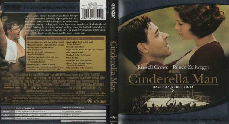 Cinderella Man - HD DVD Movies | VideoGameX