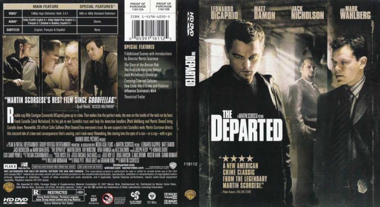 Departed - HD DVD Movies | VideoGameX