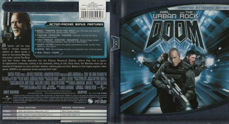 Doom - HD DVD Movies | VideoGameX