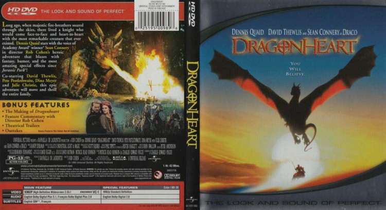 Dragonheart - HD DVD Movies | VideoGameX