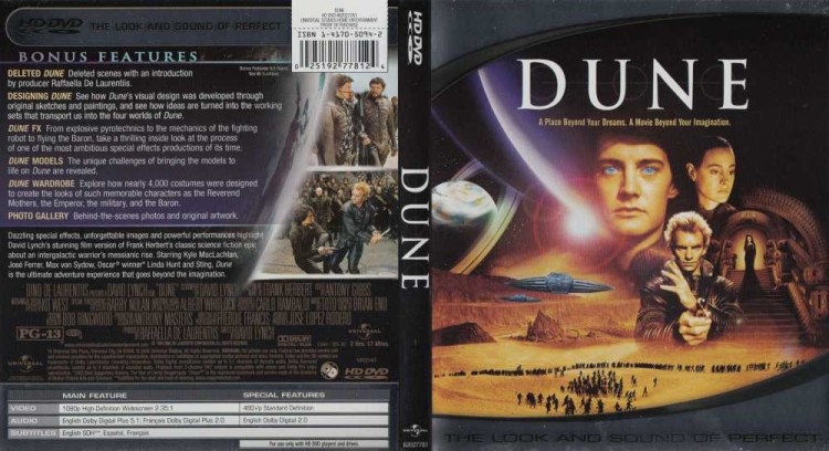 Dune - HD DVD Movies | VideoGameX