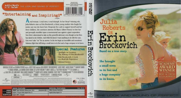 Erin Brockovich - HD DVD Movies | VideoGameX