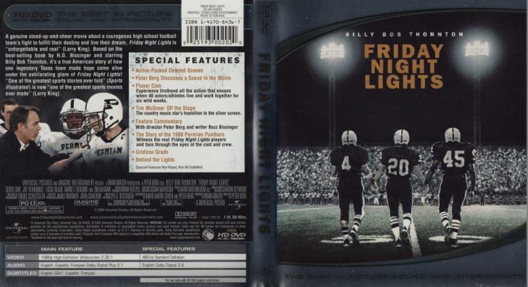 Friday Night Lights - HD DVD Movies | VideoGameX