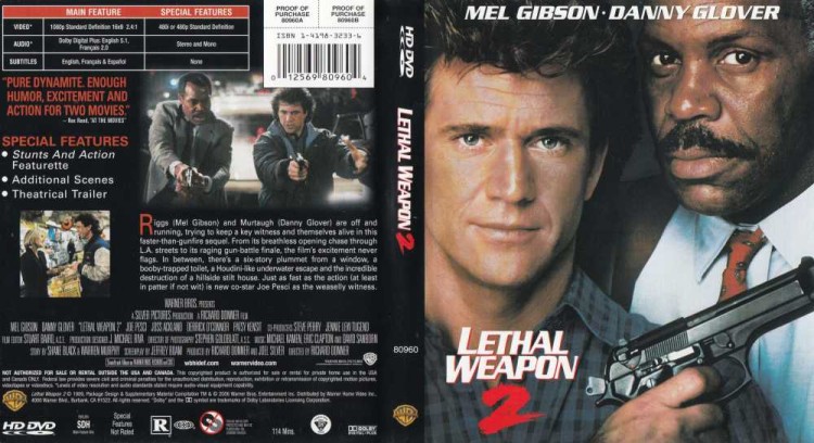 Lethal Weapon 2 - HD DVD Movies | VideoGameX