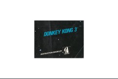 Donkey Kong 3 Nintendo Instruction Manual - Manuals | VideoGameX