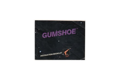Gumshoe Nintendo Instruction Manual - Manuals | VideoGameX