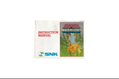 Ikari Warriors Nintendo Instruction Manual - Manuals | VideoGameX
