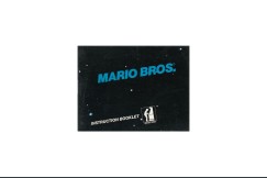 Mario Bros. Nintendo Instruction Manual - Manuals | VideoGameX