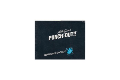 Mike Tyson's Punch-Out!! Nintendo Instruction Manual - Manuals | VideoGameX