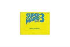 Super Mario Bros. 3 Nintendo Instruction Manual - Manuals | VideoGameX