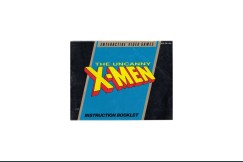 Uncanny X-Men Nintendo Instruction Manual - Manuals | VideoGameX