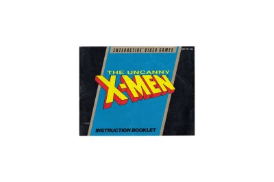 Uncanny X-Men Nintendo Instruction Manual - Manuals | VideoGameX