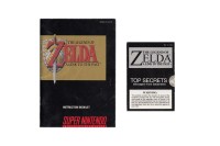 Legend of Zelda: A Link to the Past Super Nintendo Instruction Manual - Manuals | VideoGameX