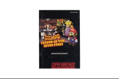 Super Mario RPG Super Nintendo Instruction Manual - Manuals | VideoGameX