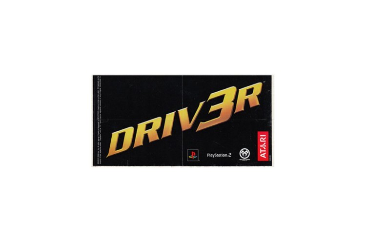 Driv3r Sticker - Merchandise | VideoGameX