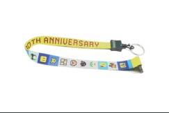 Super Mario Bros 30th Anniversary Lanyard - Merchandise | VideoGameX