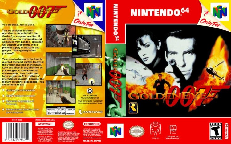 007 GoldenEye - Nintendo 64 | VideoGameX