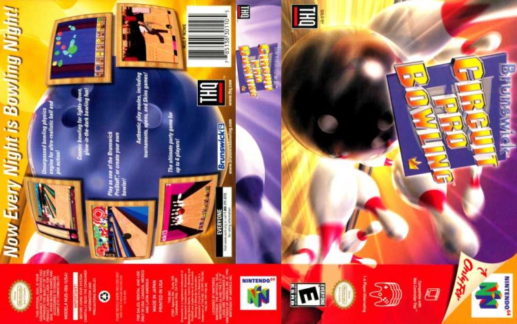 Brunswick Circuit Pro Bowling - Nintendo 64 | VideoGameX