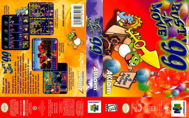 Bust-A-Move '99 - Nintendo 64 | VideoGameX