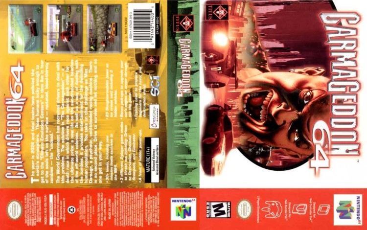 Carmageddon 64 - Nintendo 64 | VideoGameX