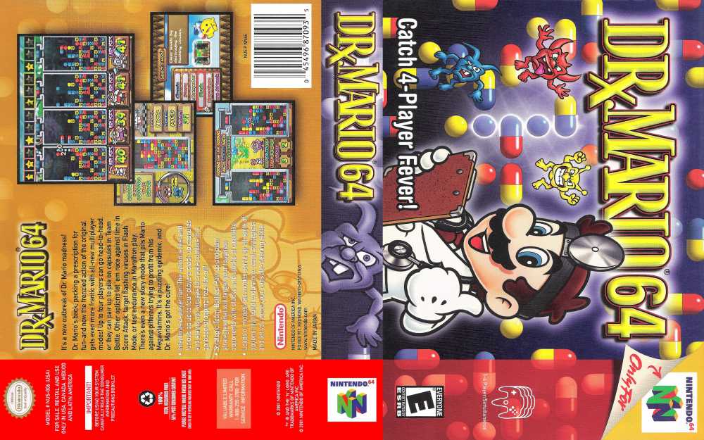 Dr. Mario 64 - Nintendo 64 | VideoGameX