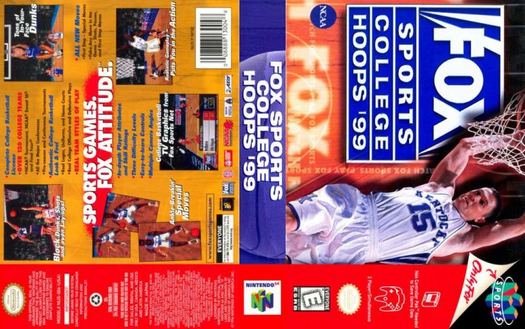 Fox Sports College Hoops '99 - Nintendo 64 | VideoGameX