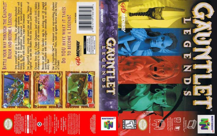 Gauntlet Legends - Nintendo 64 | VideoGameX